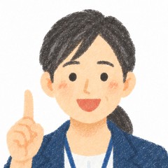 会社員の女性の、なるほどという表情