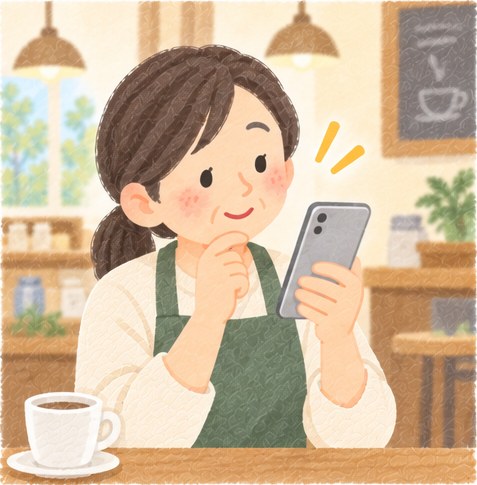 新しい機能は、全部使わなくて大丈夫。お店に合うものを1つだけ