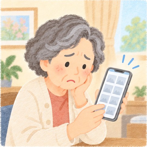 新しいスマホに写真が入っていない…。機種変更の前に、写真を預けておくことが大切です