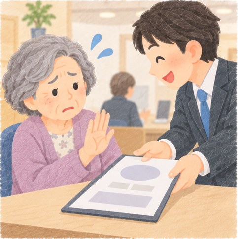 「今日だけ」と言われても、持ち帰って大丈夫です